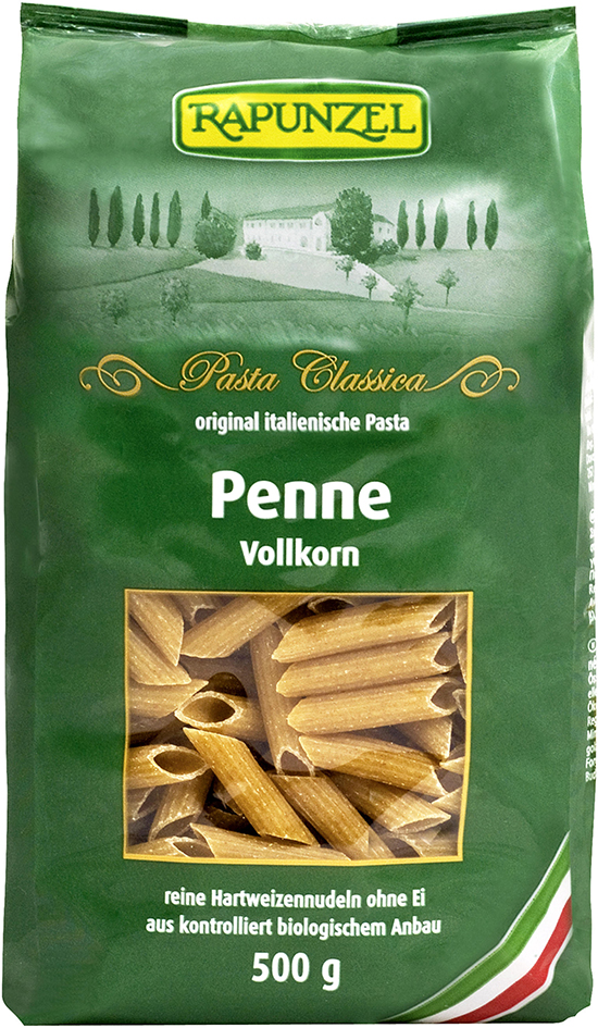 Penne celozrnné 500g BIO