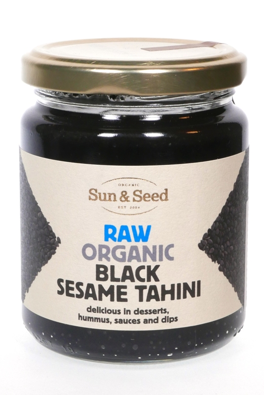 Pasta z černého sezamu 250g RAW, BIO 