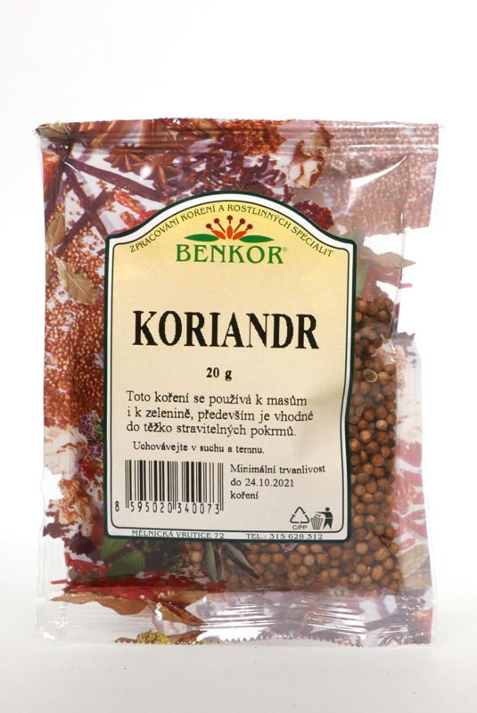 Koriandr celý 20g