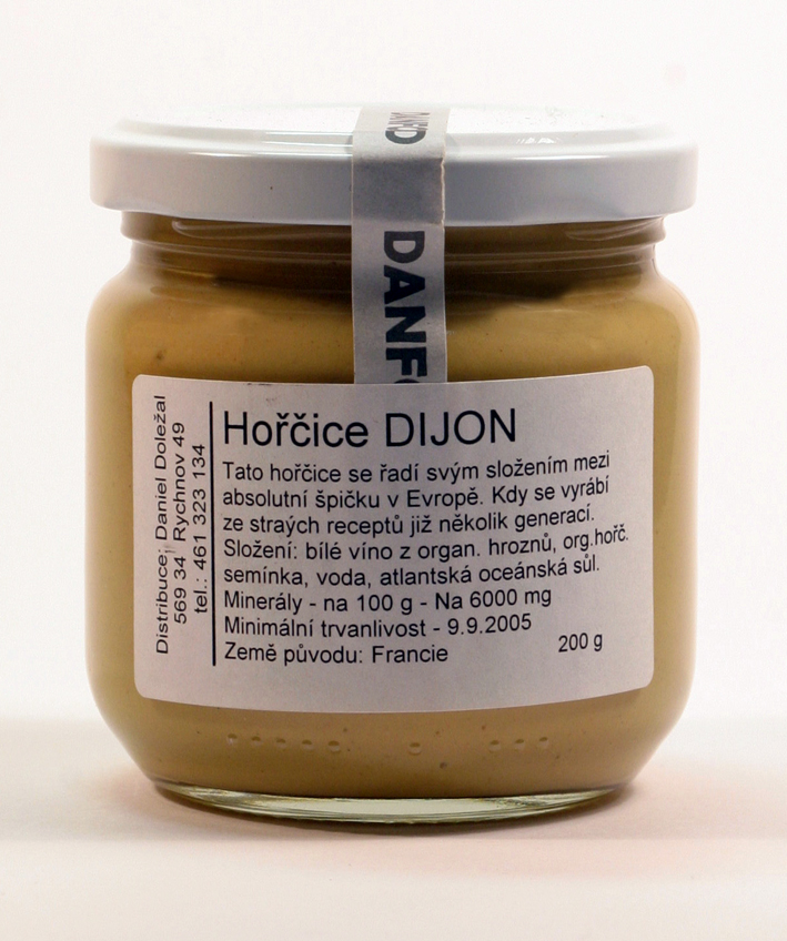Hořčice dijonská 200g