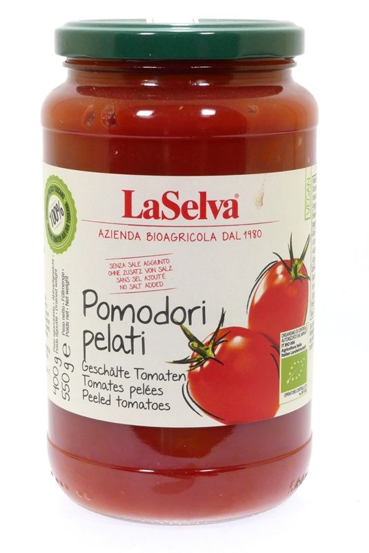 Rajčata loupaná 400g/550g BIO