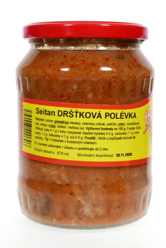 Seitan drštková 670ml