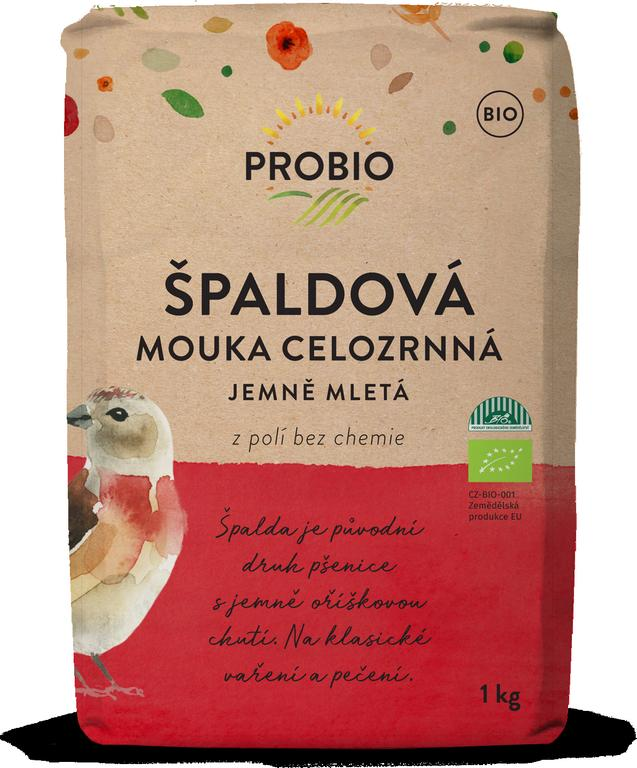 Mouka špaldová hladká celozrnná 1kg  BIO