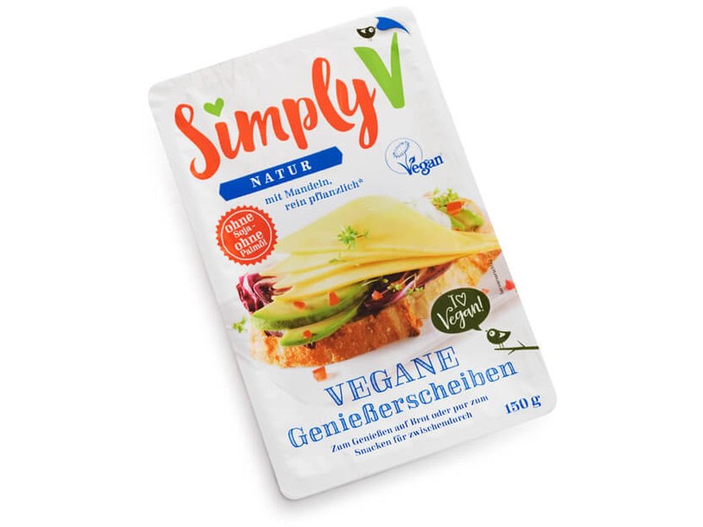 Vegan alternativa plátkový natur 150g