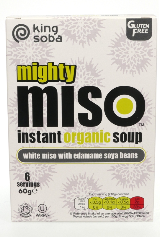 Miso polévka instant s Edamamé 60g BIO