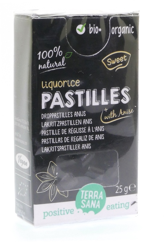 Dražé lékořicové s anýzem 25g BIO 