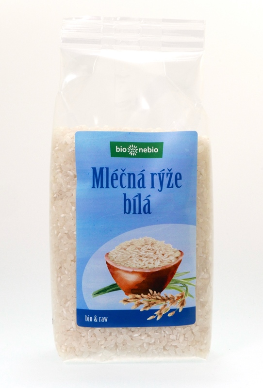 Rýže mléčná bílá 500g BIO