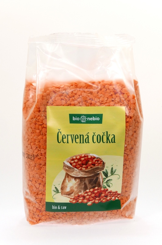 Čočka červená 500g BIO