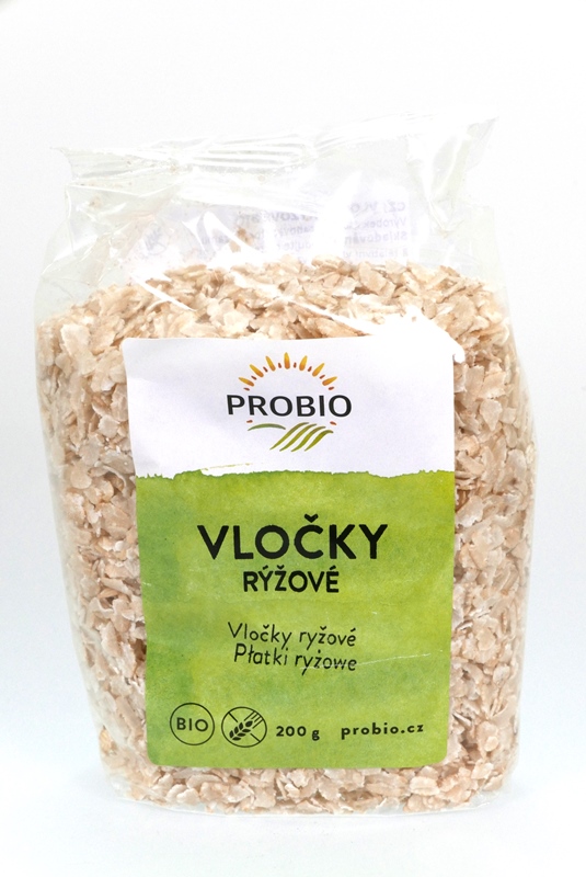 Vločky rýžové 200g BIO