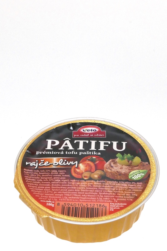 Patifu Rajče-olivy 100g