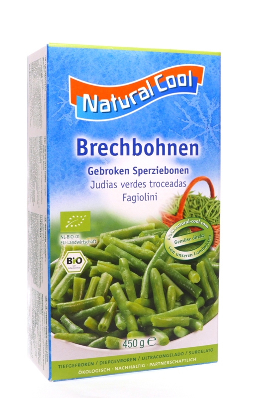 Fazolky mražené 450g BIO