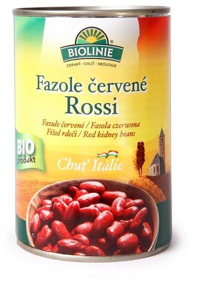 Fazole červené sterilované 240g/400g BIO