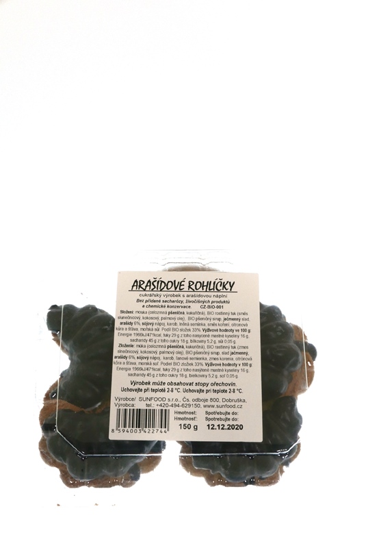 Rohlíčky arašídové 150g