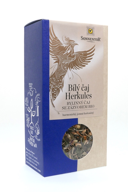Čaj bílý Herkules se zázvorem 70g BIO