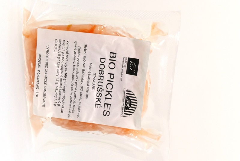Pickles dobrušské BIO (na váhu)