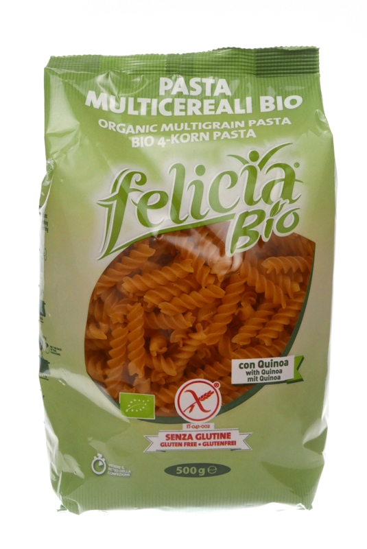 Vřetena bezlepková 4zrnná 500g BIO