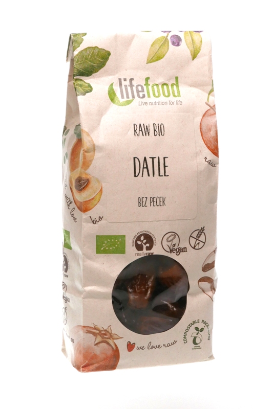 Datle bez pecek 200g RAW, BIO