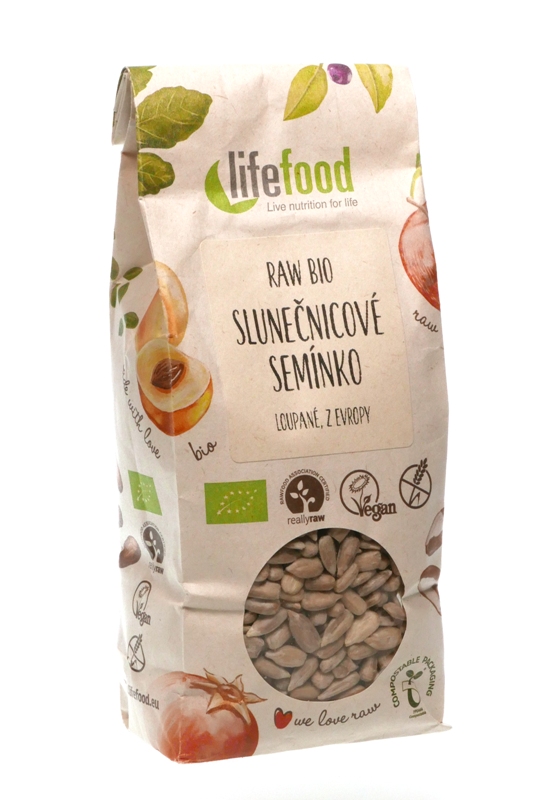 Slunečnicová semínka 200g RAW, BIO