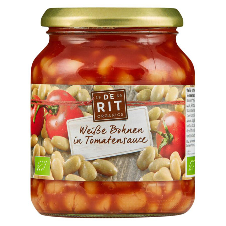 Fazole v rajské omáčce 360g BIO