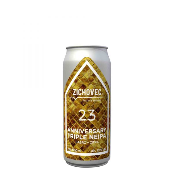 Anniversary Triple 23° plech 0,5l