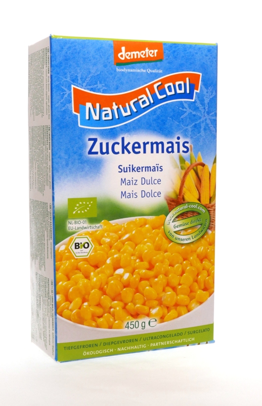 Kukuřice cukrová mražená 450g DEMETER 