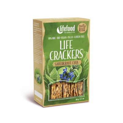 Life crackers Zelánky 60g RAW, BIO