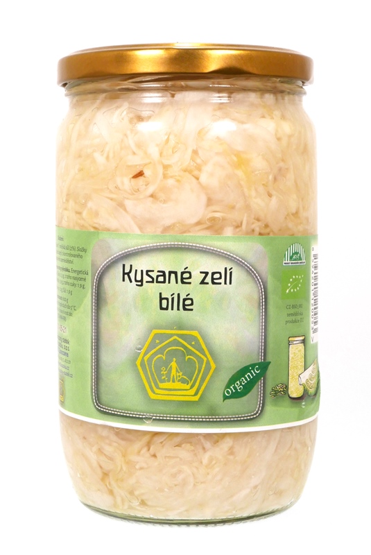 Zelí bílé kysané 670g BIO
