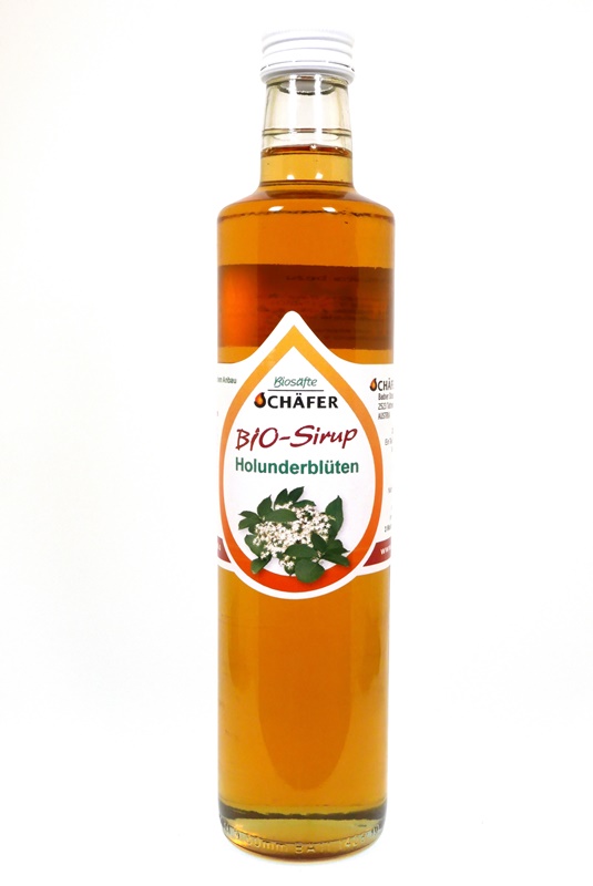 Sirup černý bez květ 500ml BIO
