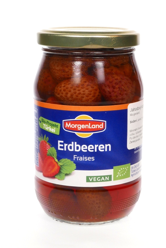 Kompot jahodový 330g/120g BIO