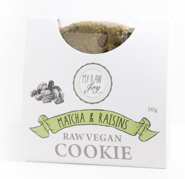 Cookie Matcha rozinky 50g BIO, RAW