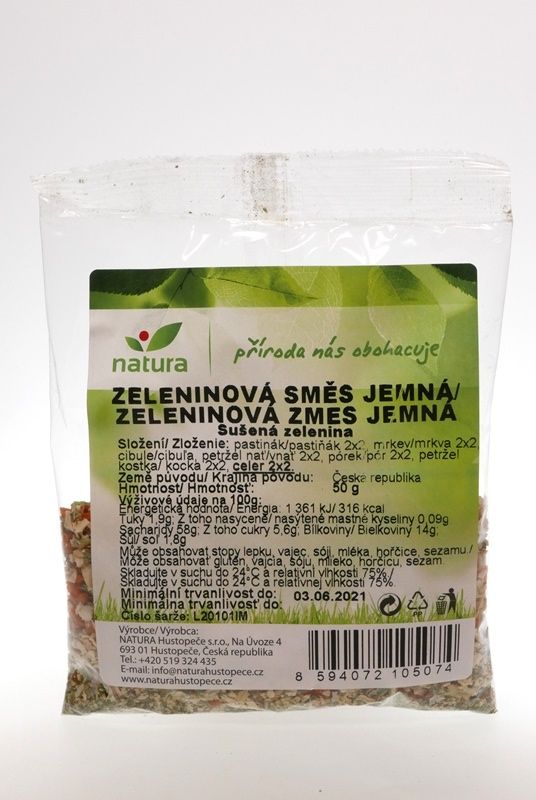 Sušená zelenina jemná 50g