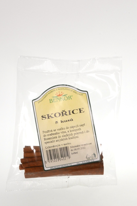 Skořice celá 5ks