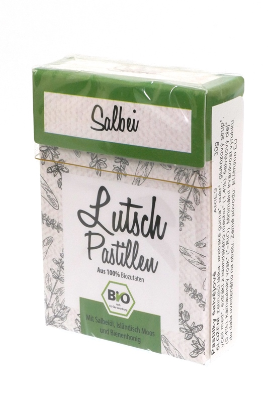 Pastilky šalvějové 30g BIO