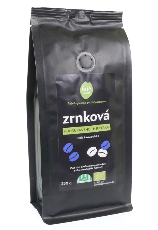 Káva zrnková Honduras SHG-EP