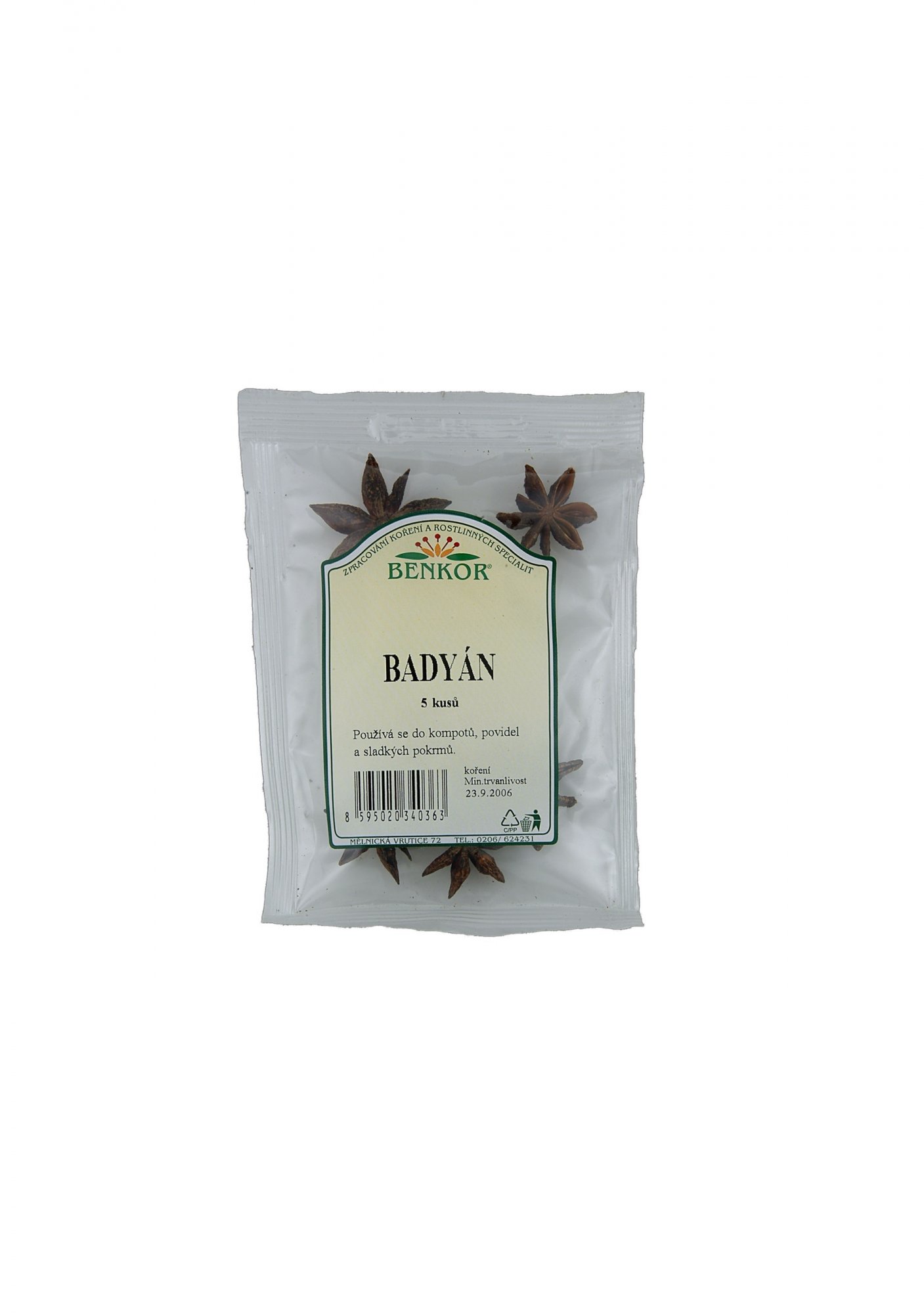 Badyán celý 5hvězdiček