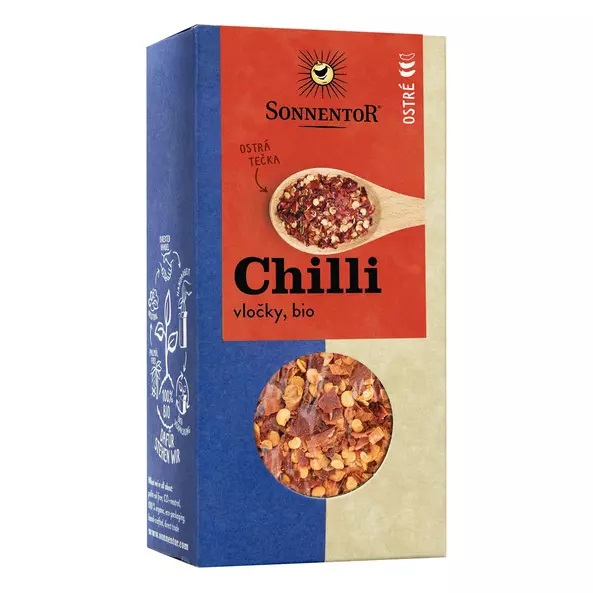 Chilli vločky 45g BIO