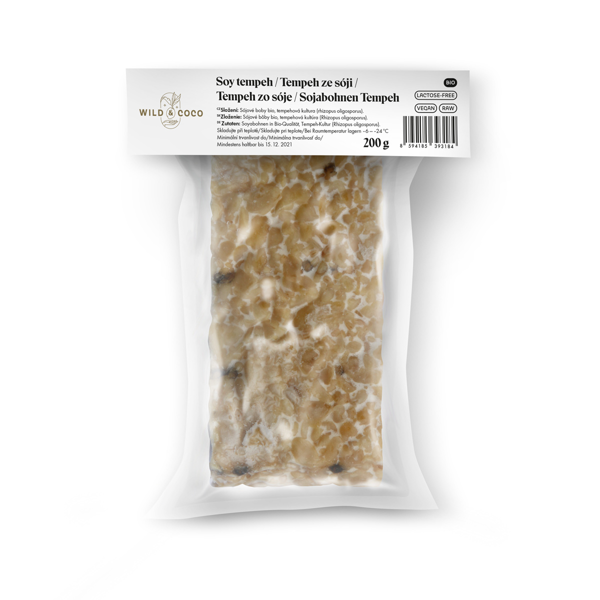 Tempeh sójový mražený 200g BIO 