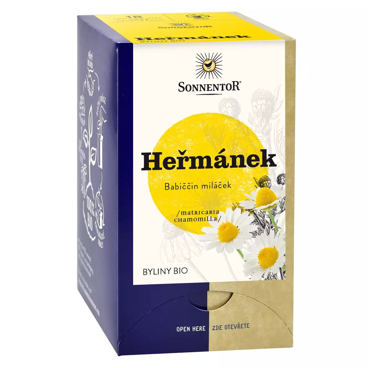 Heřmánek 18x0,8g BIO