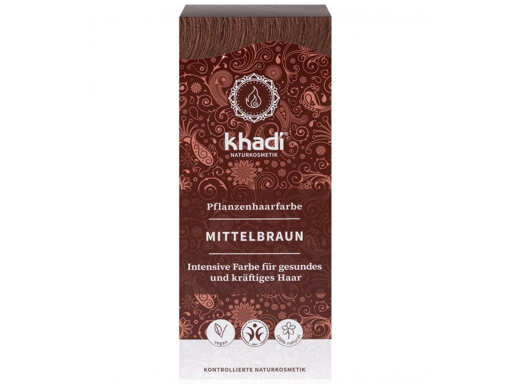 Barva Středně hnědá 100g