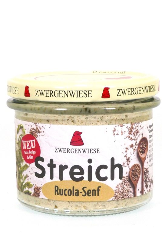 Streich Rucola+hořčice 180g BIO