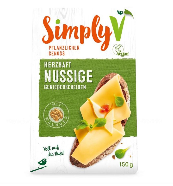 Vegan alternativa plátkový s ořechy 150g 