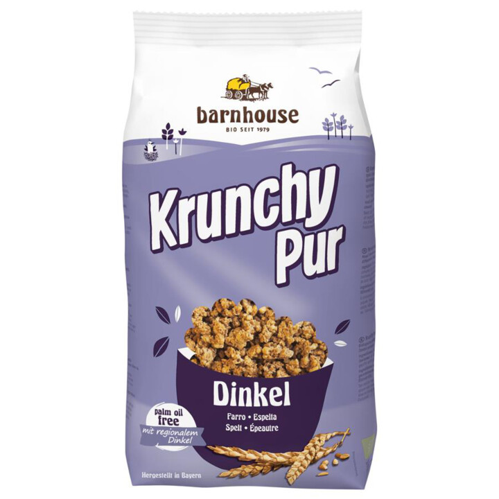 Krunchy špaldové 750g BIO