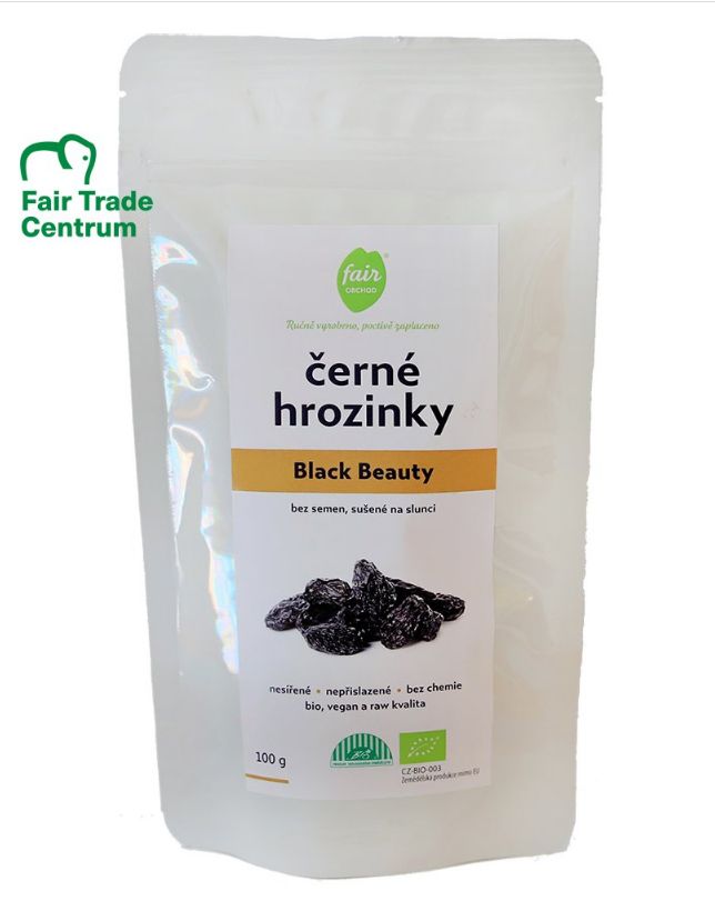 Rozinky Black Beauty 100g BIO