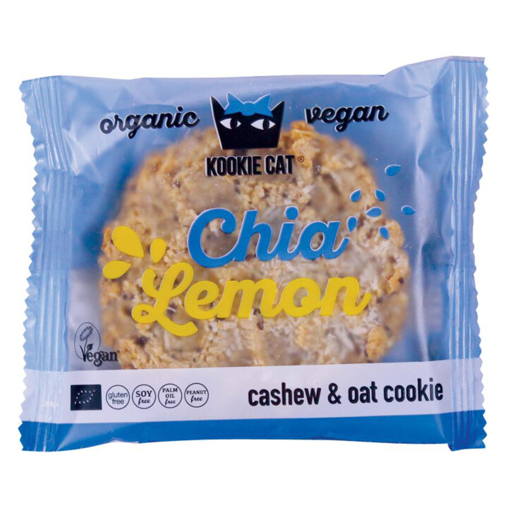 Sušenky ovesné Chia Citrón 50g BIO, bez lepku