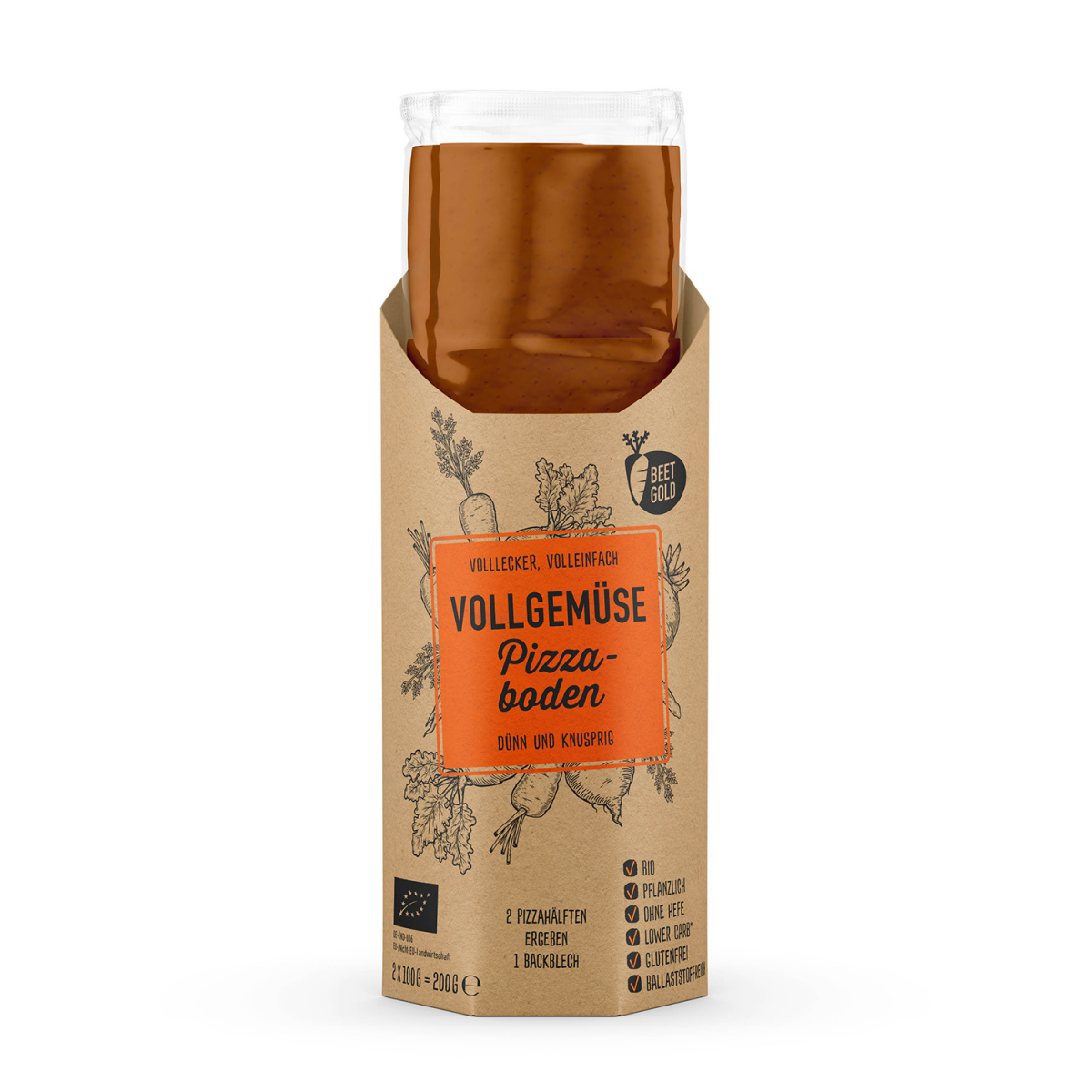 Základ na pizzu 2x100g BIO