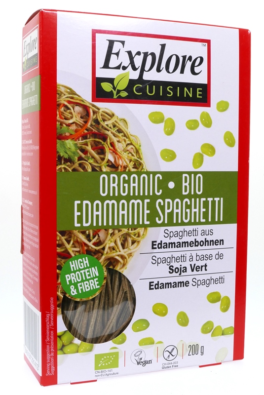 Špagety z edamamé 200g BIO