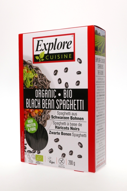 Špagety z černé fazole 200g BIO