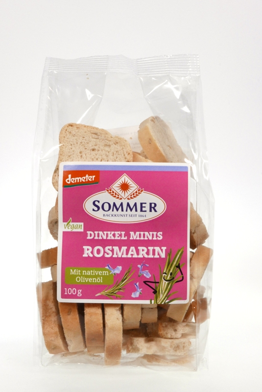 Suchárky špaldové s rozmarýnem 100g