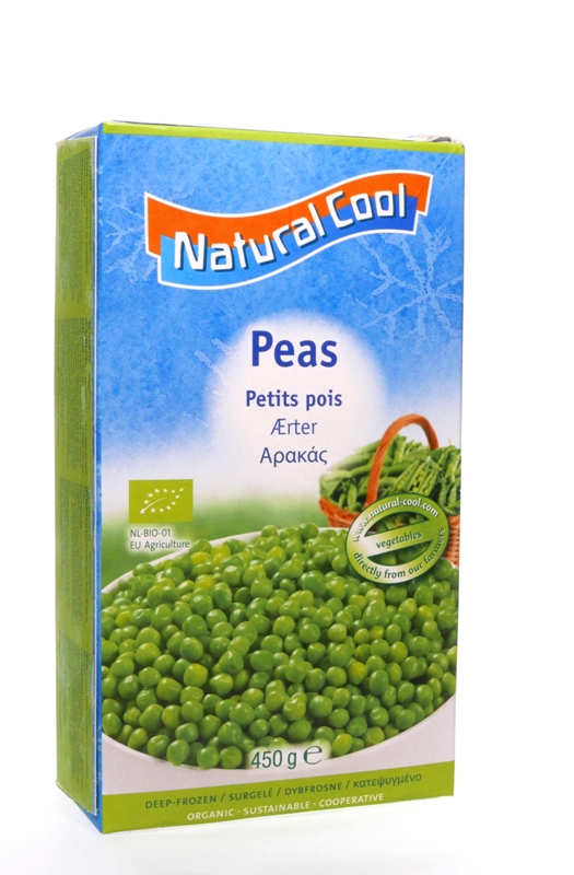 Hrášek mražený 450g BIO 