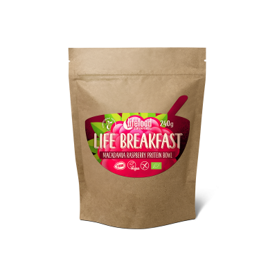 Snídaně malina makadamie 240g BIO, RAW